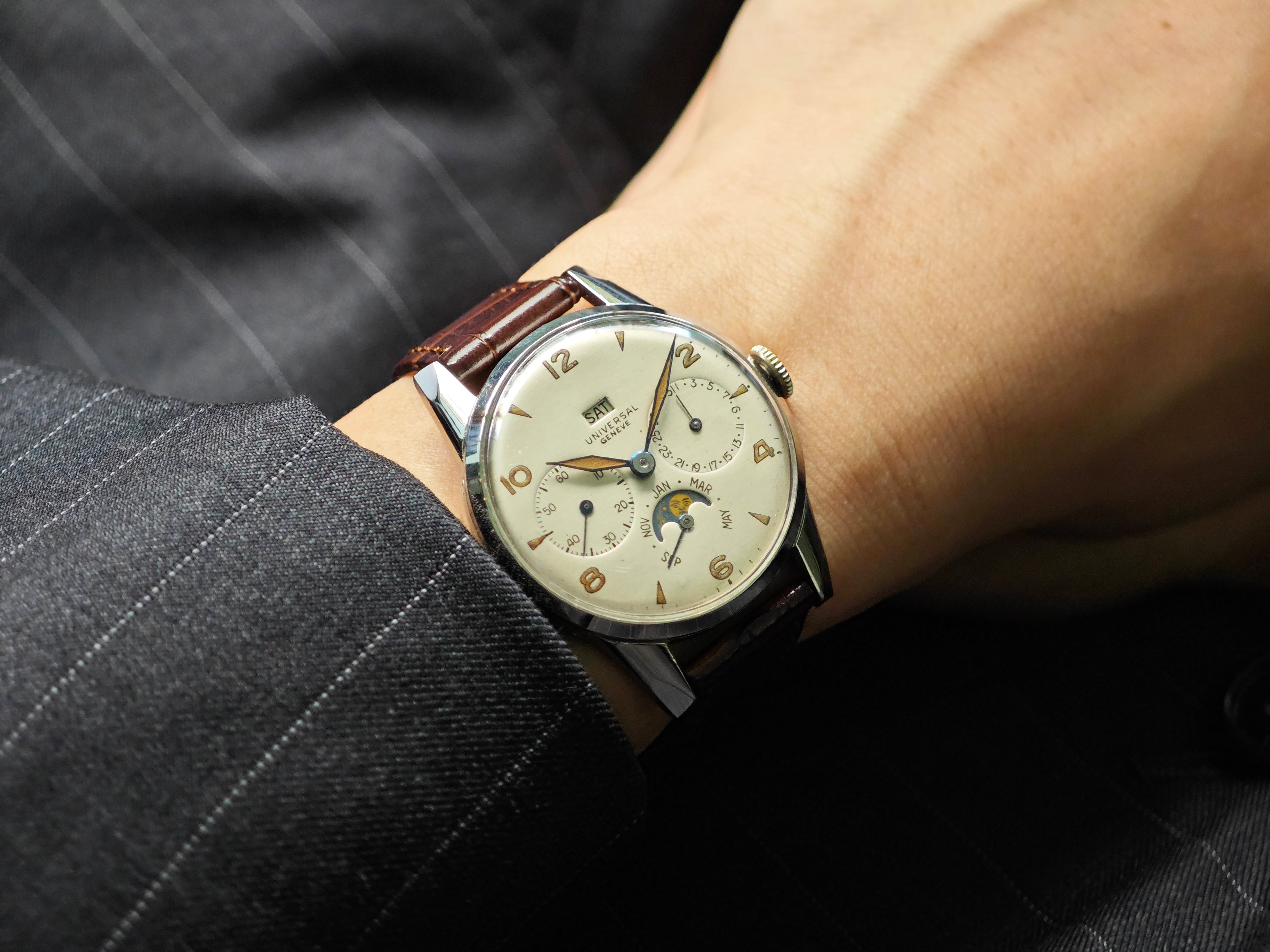 ユニバーサルジュネーブ トリプルカレンダー Cal.291 / Universal Geneve Triple date