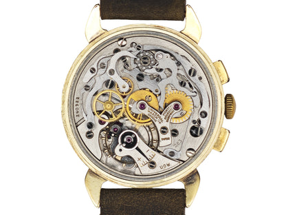 ユニバーサルジュネーブ コンパックス 14金無垢  Ref.52219 / Universal Geneve COMPAX 14K GOLD Cal.283