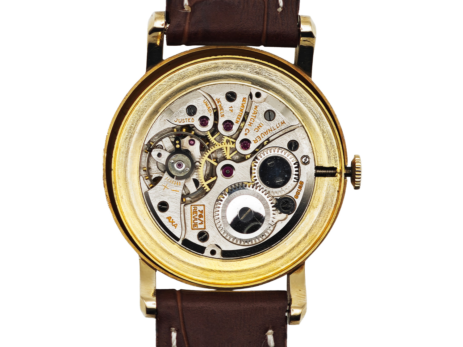 ウィットナー スモールセコンド 14K無垢 / Wittnauer 14K SOLID GOLD