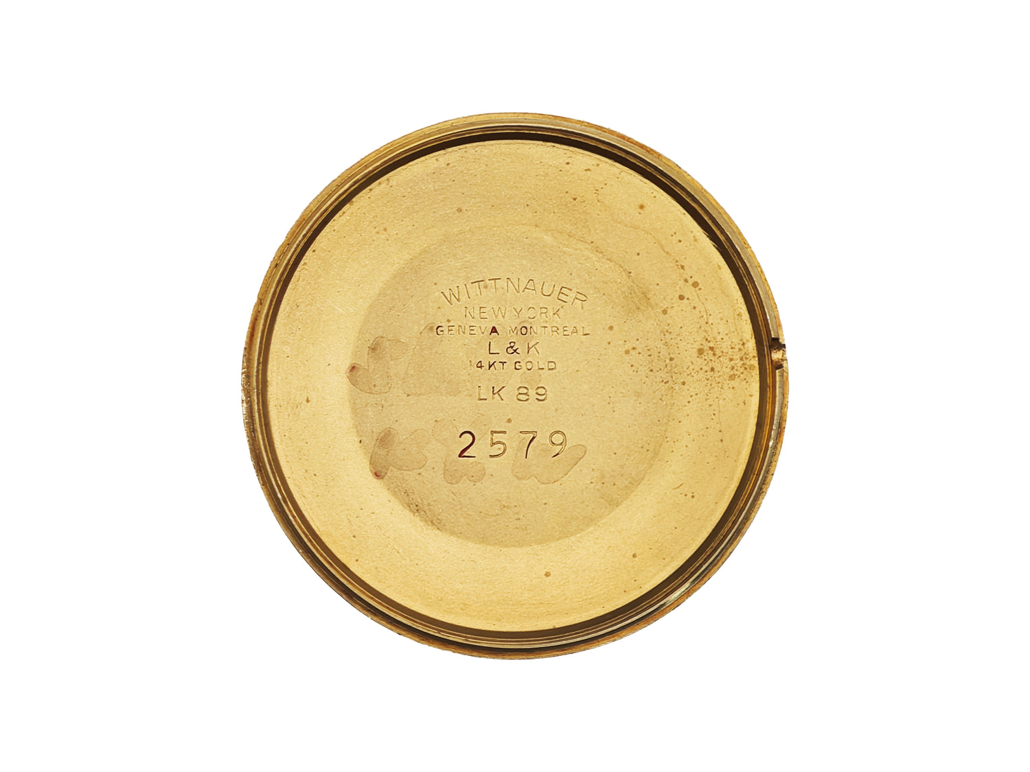 ウィットナー スモールセコンド 14K無垢 / Wittnauer 14K SOLID GOLD