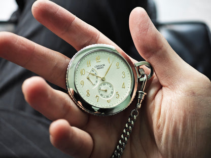 クレドール メカニカル パワーリザーブ 懐中時計 Ref.4S79-0030 / SEIKO CREDOR Pocketwatch