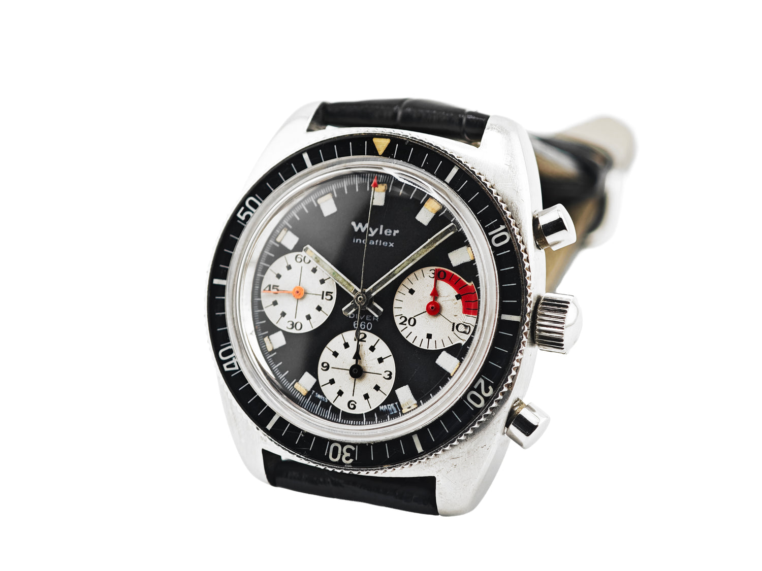 ワイラー ダイバー 660 Cal.Valjoux72c インカフレックス / WYLER  Diver 660 Incaflex