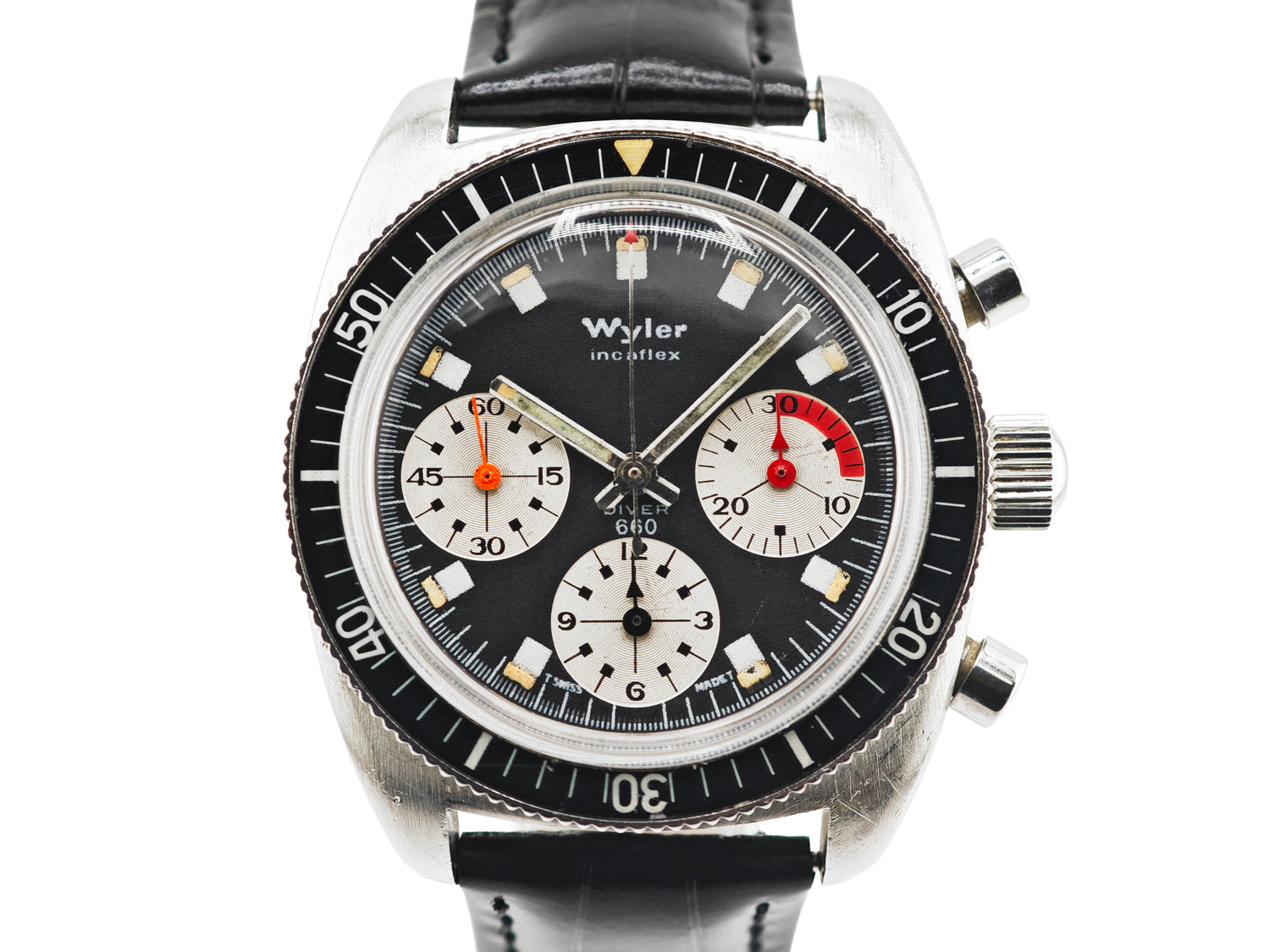 ワイラー ダイバー 660 Cal.Valjoux72c インカフレックス / WYLER  Diver 660 Incaflex
