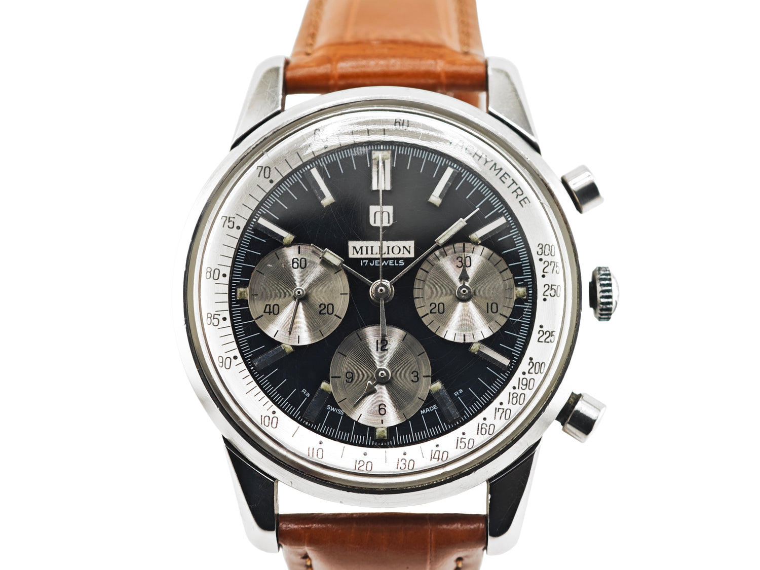 ミリオン(=エニカ) シェルパグラフ・イマージュ / Million(ENICAR) Chronograph like Enicar Sherpa Graph MK Ib