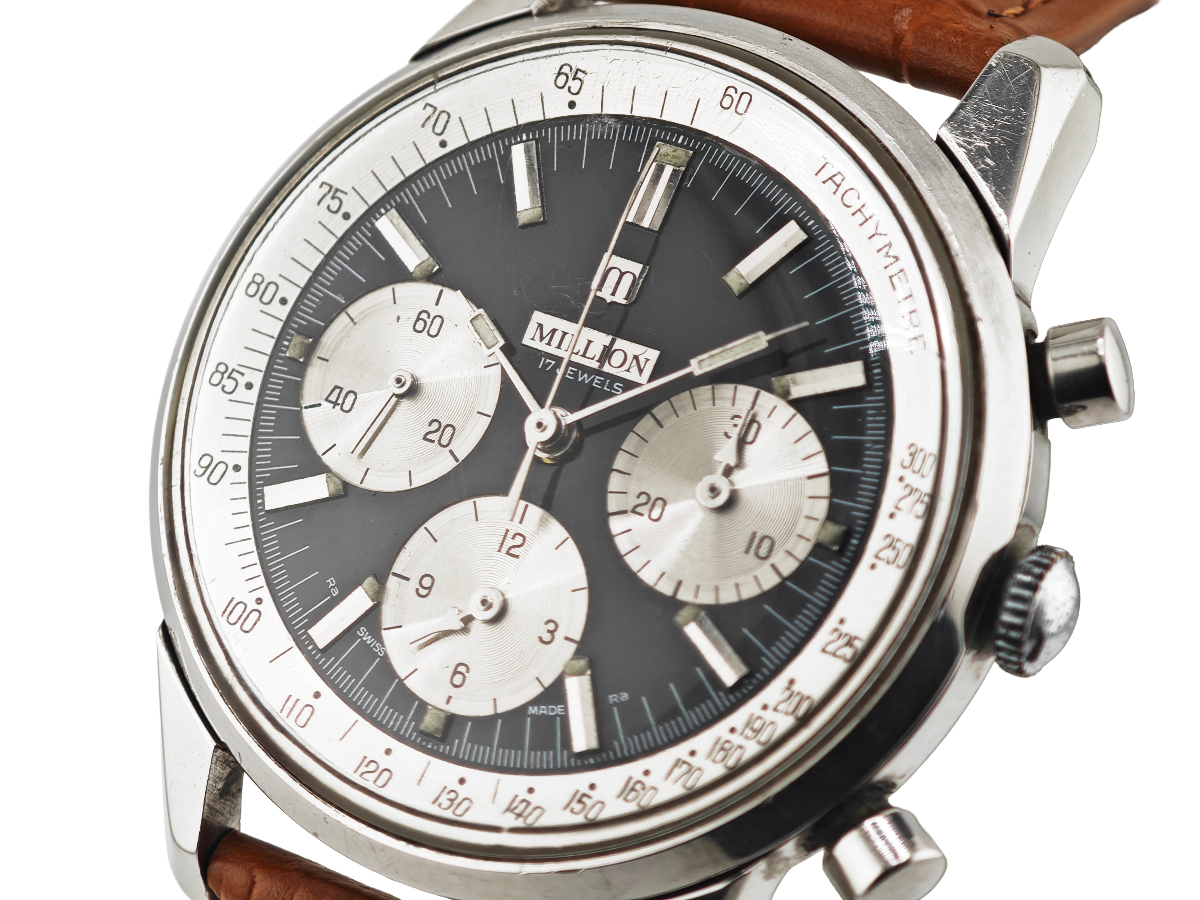 ミリオン(=エニカ) シェルパグラフ・イマージュ / Million(ENICAR) Chronograph like Enicar Sherpa Graph MK Ib