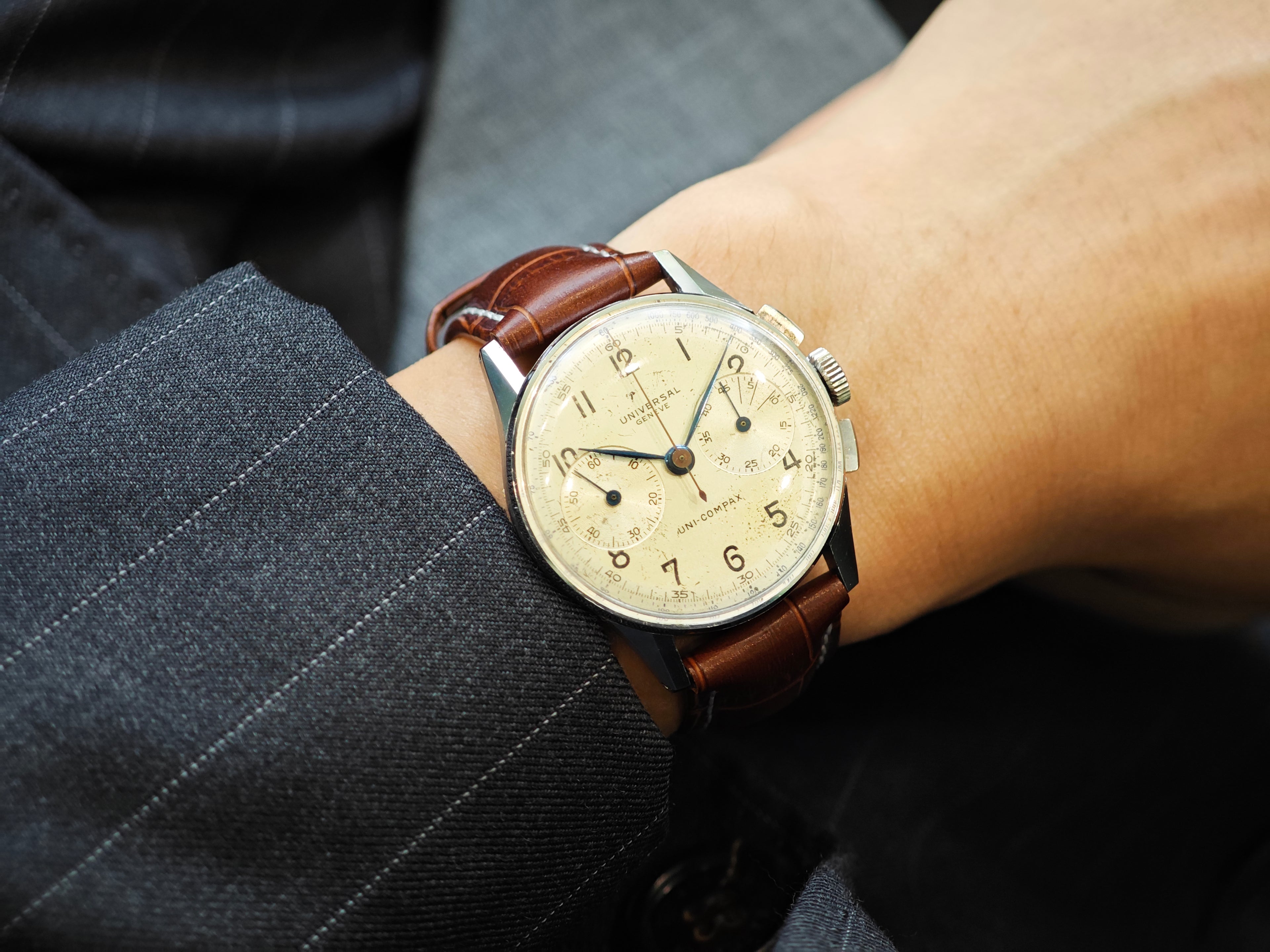 ユニバーサルジュネーブ ユニコンパックス Ref.22305 / Universal Geneve UNI-COMPAX 1940’s