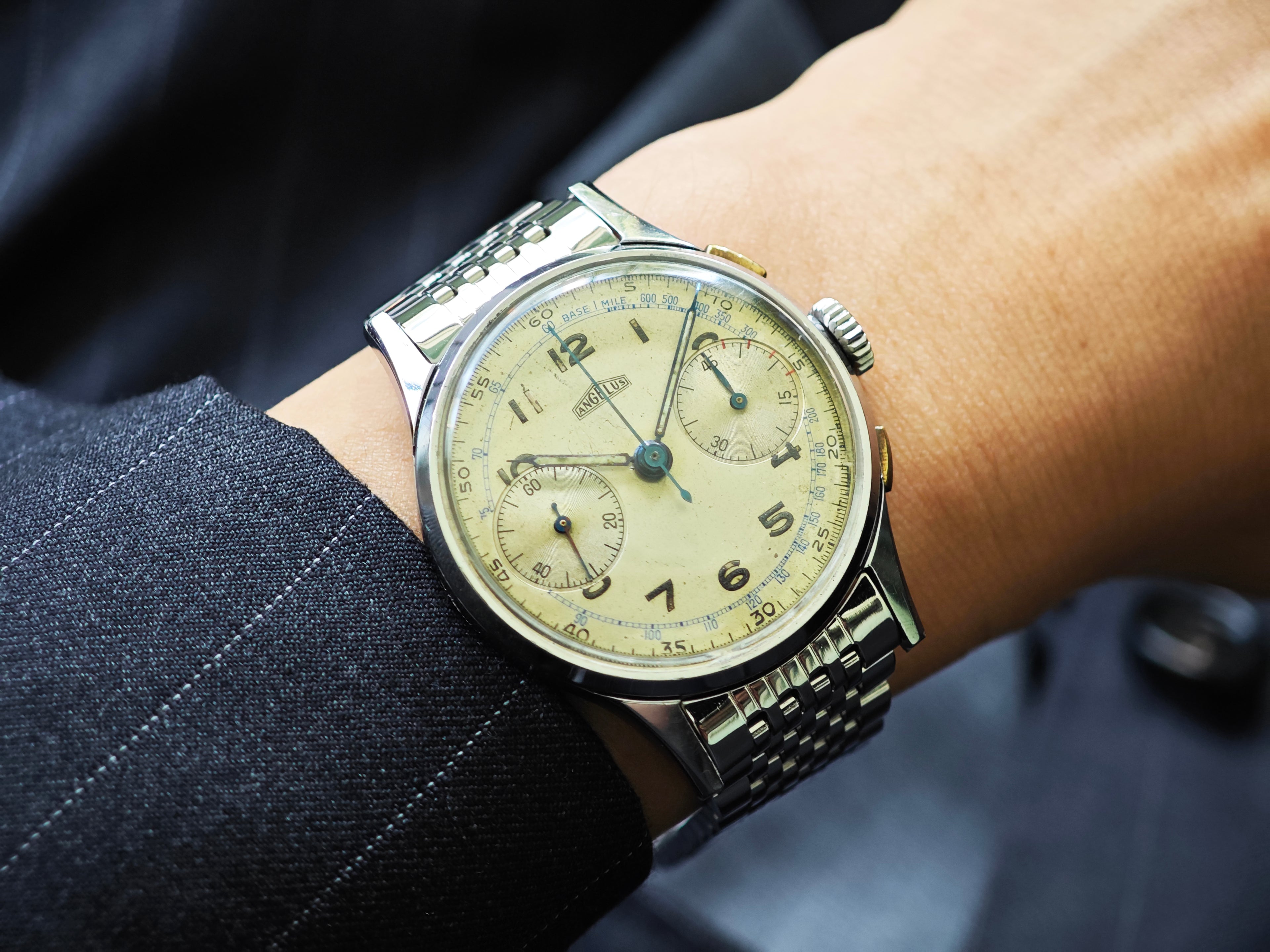 アンジェラス Cal.215 クロノグラフ / ANGELUS Chronograph 1950&