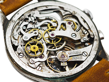 TONA ワンプッシュクロノグラフ / Monopusher Chronograph Landeron Hahn 50 Jumbo 1930ｓ