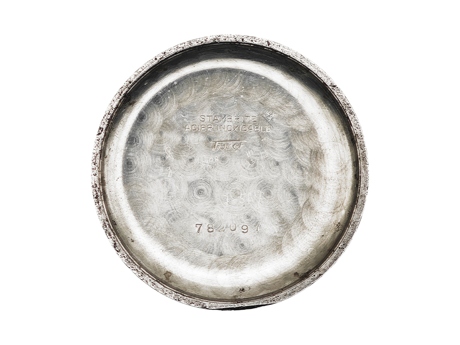 ティソ ワンプッシュクロノ Cal.15TL=OMEGA Cal.33.3 / TISSOT MonoPusher Chronograph 1930&