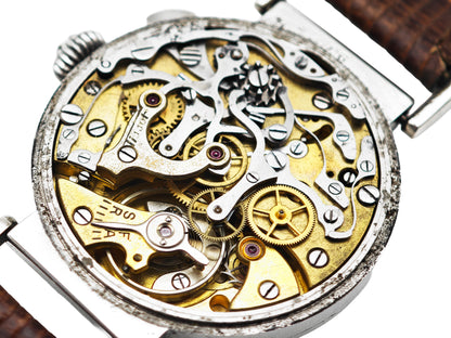 ティソ ワンプッシュクロノ Cal.15TL=OMEGA Cal.33.3 / TISSOT MonoPusher Chronograph 1930&