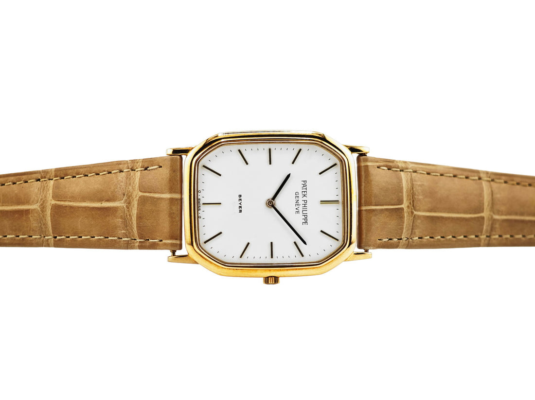 パテックフィリップ ゴンドーロ ベイヤーWネーム / PATEK PHILIPPE Gondolo Cal.177 1985&