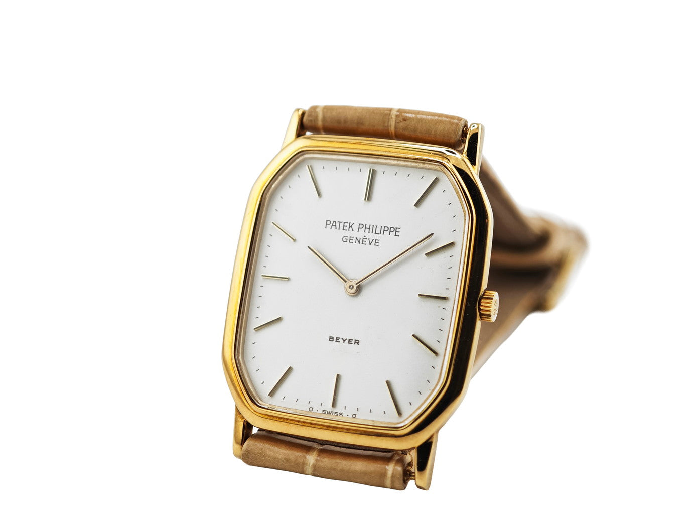 パテックフィリップ ゴンドーロ ベイヤーWネーム / PATEK PHILIPPE Gondolo Cal.177 1985&