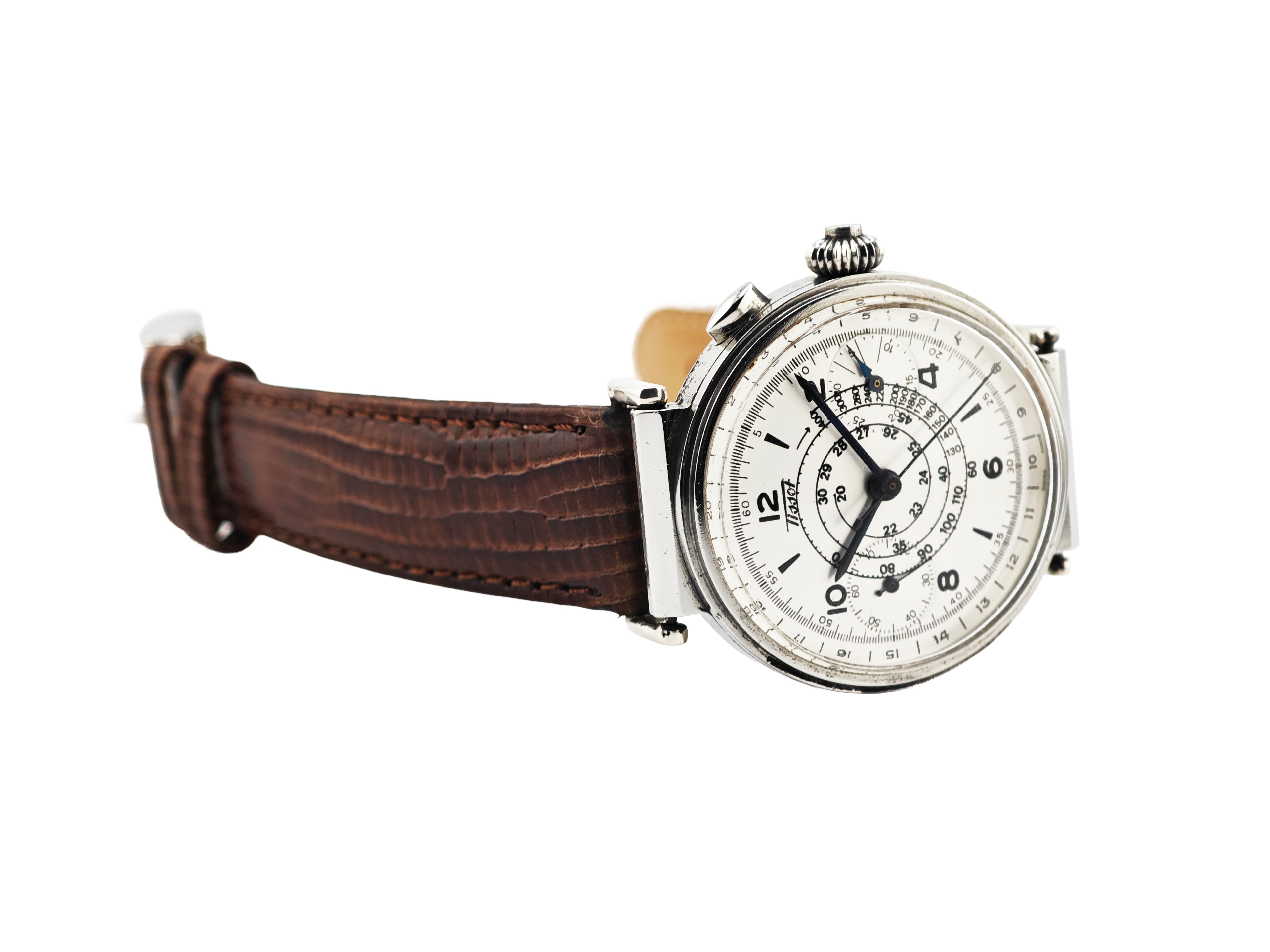 ティソ ワンプッシュクロノ Cal.15TL=OMEGA Cal.33.3 / TISSOT MonoPusher Chronograph 1930&