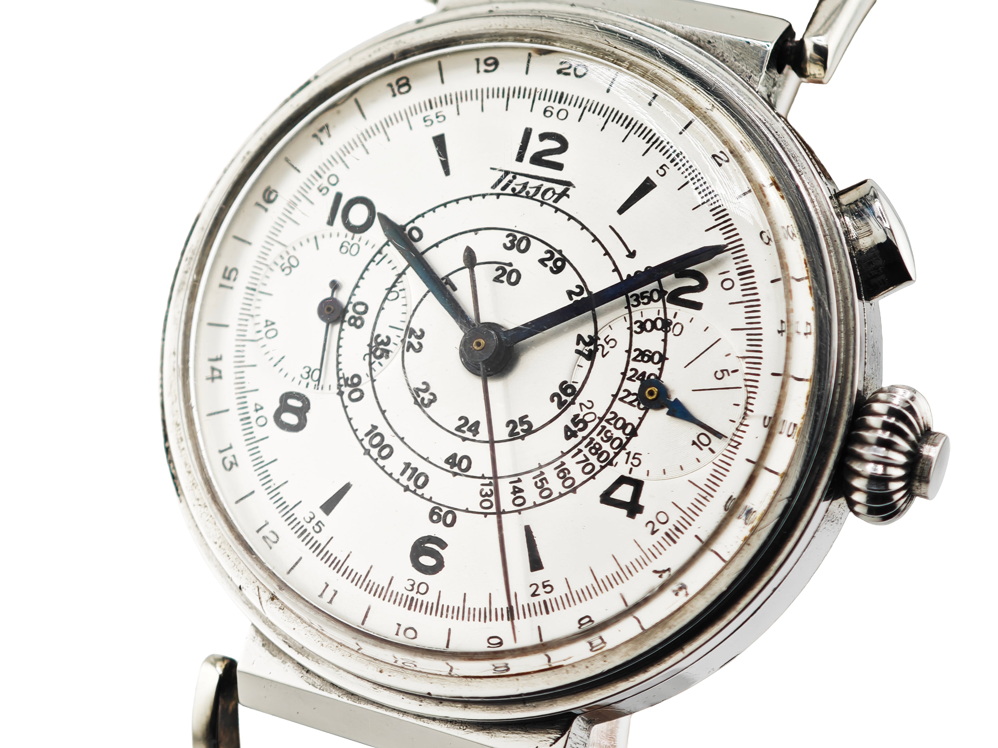 ティソ ワンプッシュクロノ Cal.15TL=OMEGA Cal.33.3 / TISSOT MonoPusher Chronograph 1930&