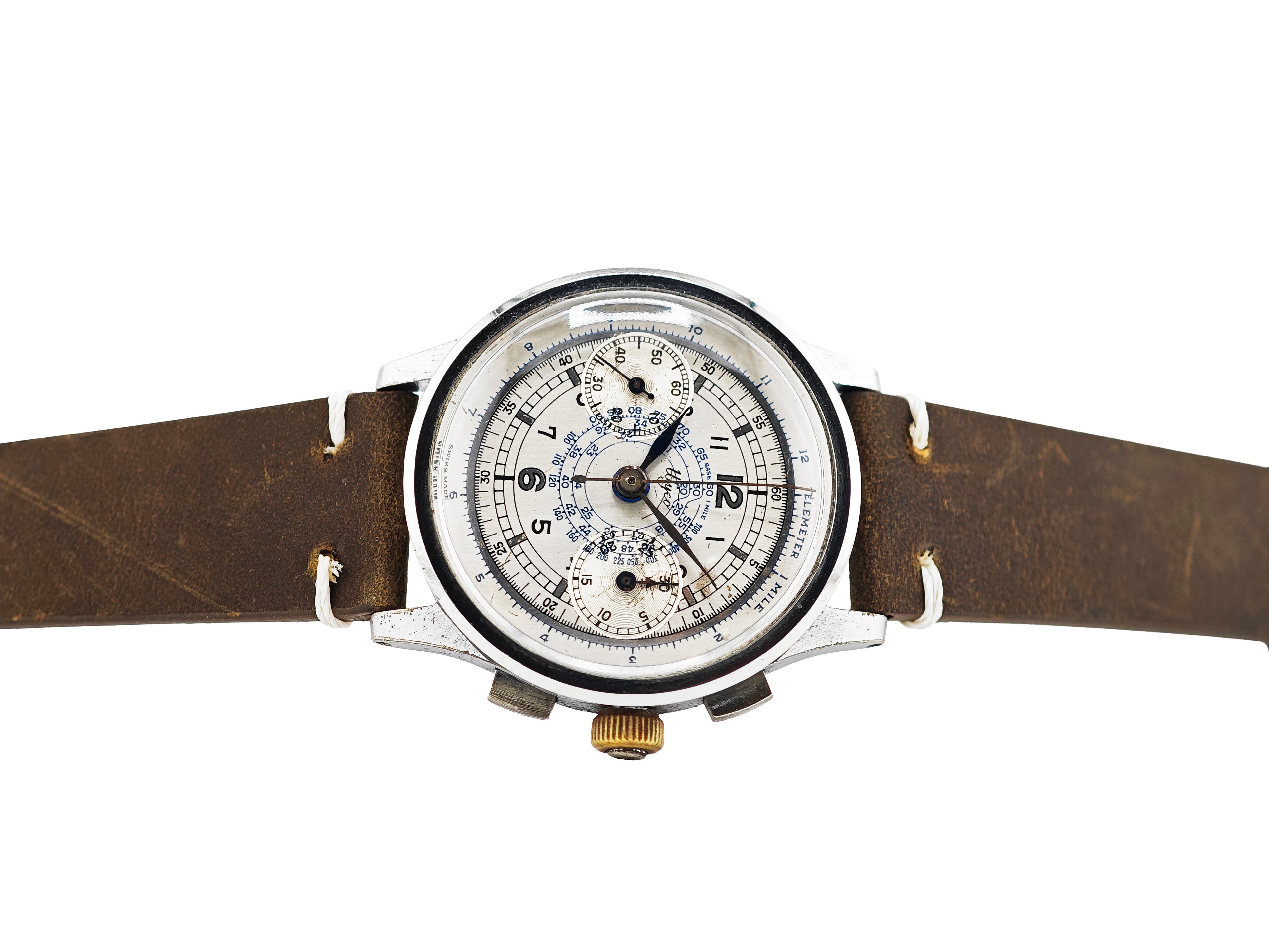 Wyco銘 フライバッククロノ Cal.Landeron 47 / Flyback Chronograph 1940&