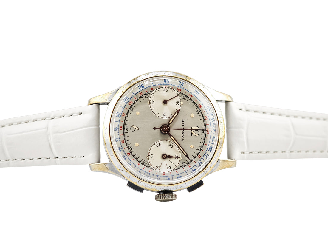 SILVANA ヴィンテージクロノグラフ Cal.Landeron 48 1950&