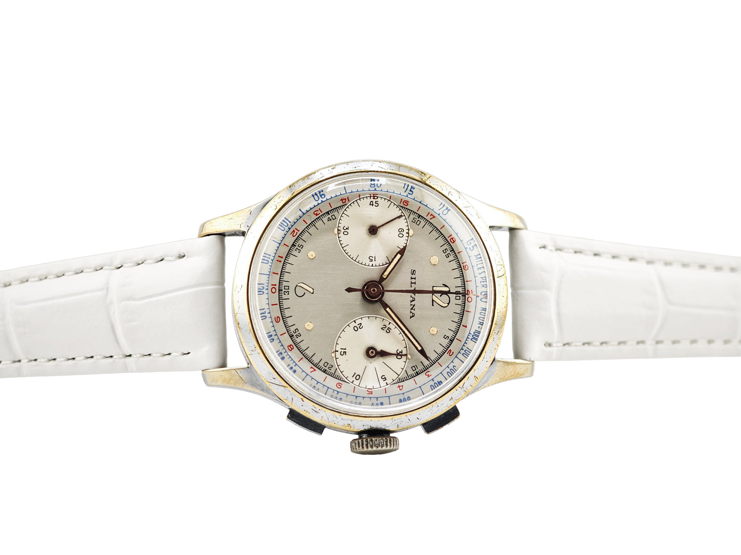 SILVANA ヴィンテージクロノグラフ Cal.Landeron 48 1950&