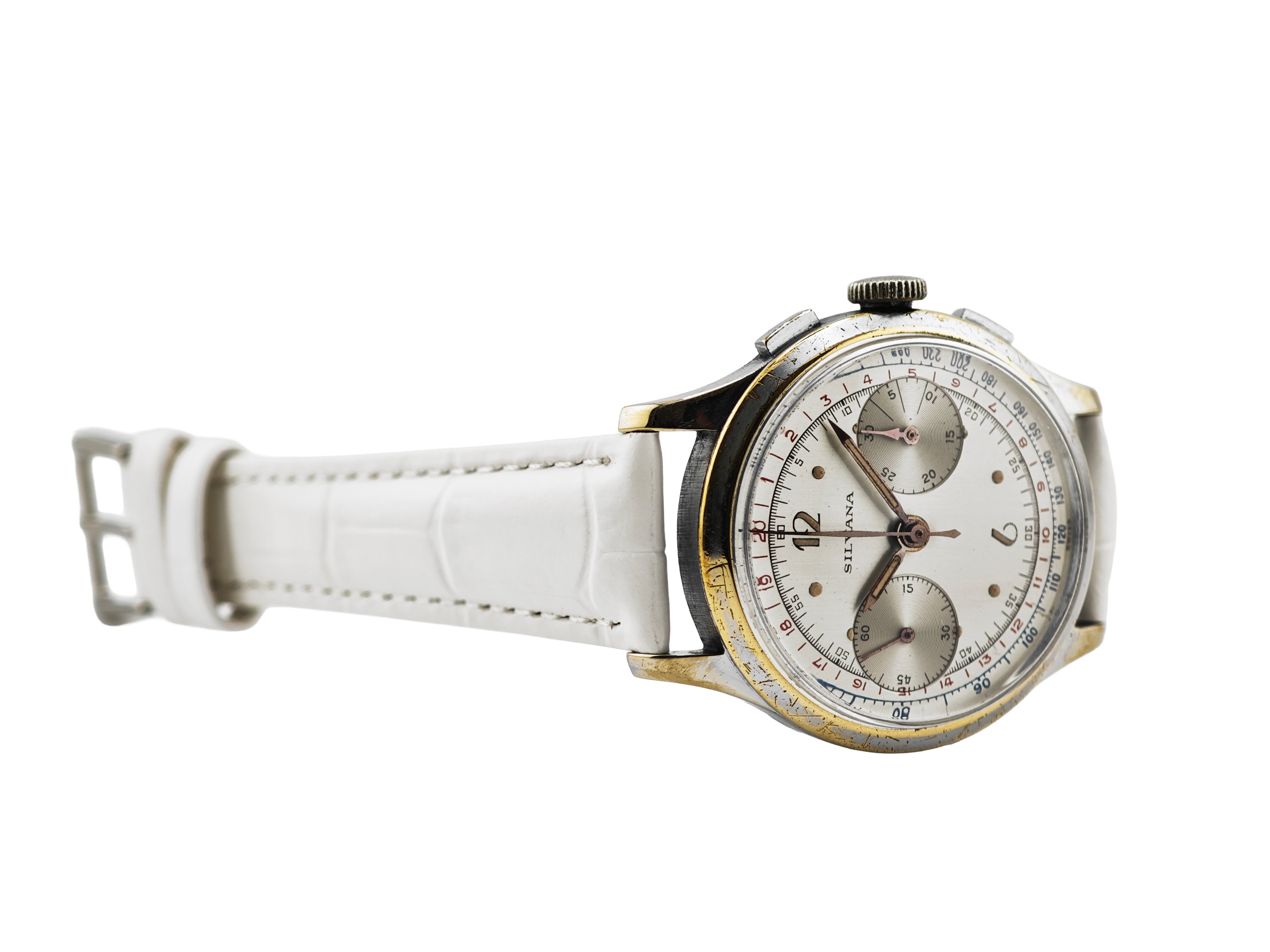 SILVANA ヴィンテージクロノグラフ Cal.Landeron 48 1950&