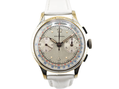 SILVANA ヴィンテージクロノグラフ Cal.Landeron 48 1950&