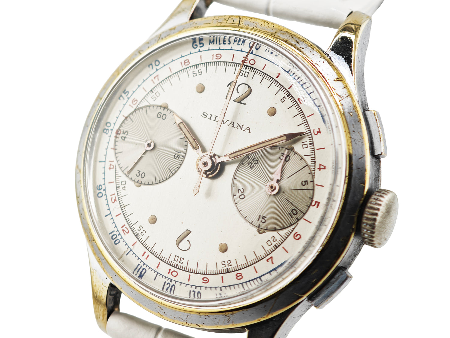 SILVANA ヴィンテージクロノグラフ Cal.Landeron 48 1950&
