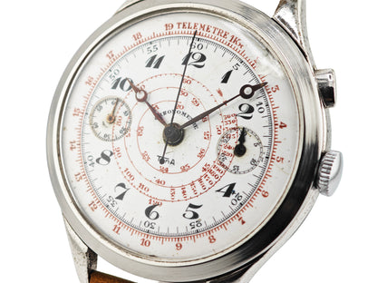 TONA ワンプッシュクロノグラフ / Monopusher Chronograph Landeron Hahn 50 Jumbo 1930ｓ