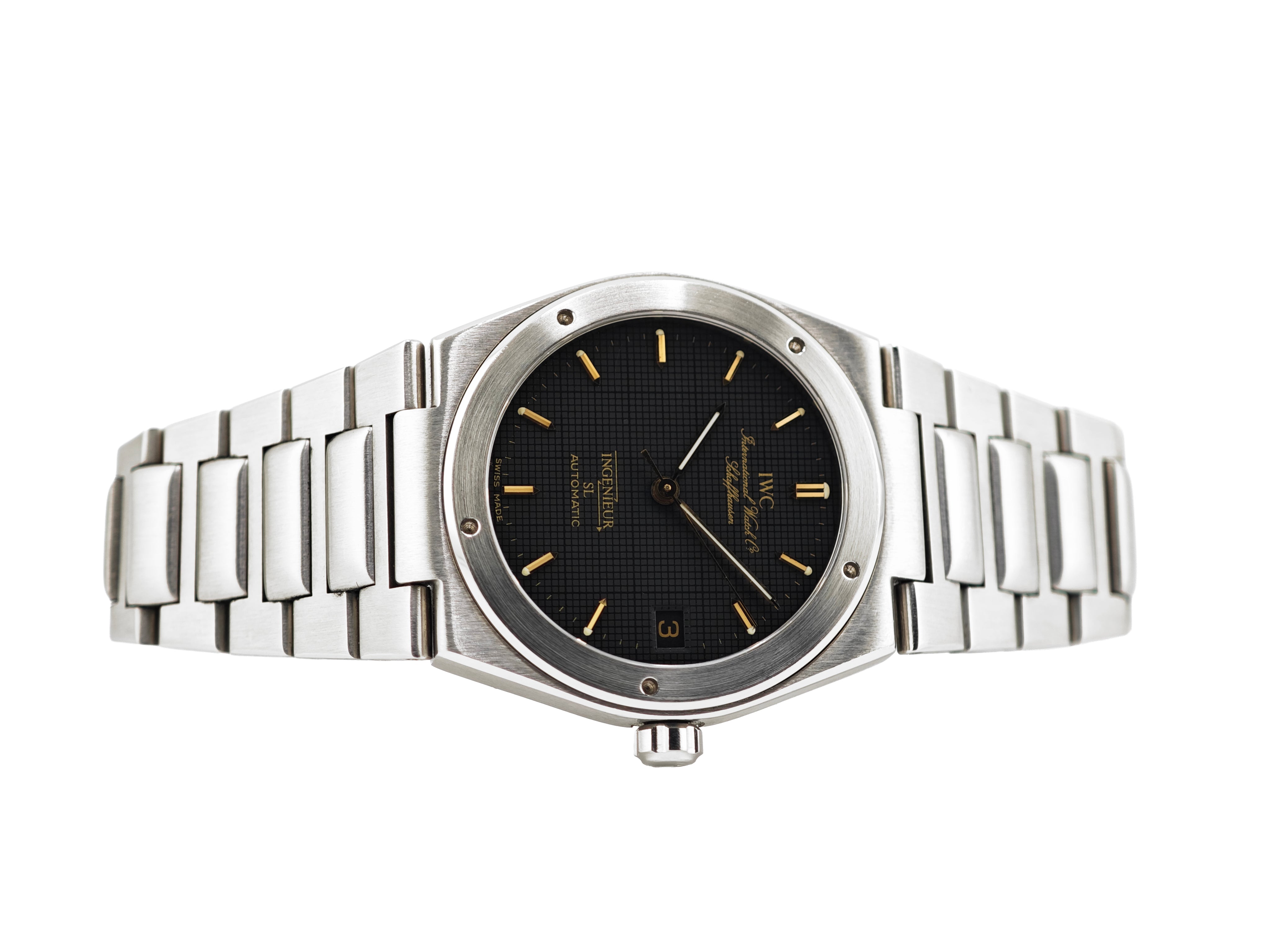 IWC インヂュニア SL Ref.3505-02 / 'Graph Paper' SKINNY INGENIEUR