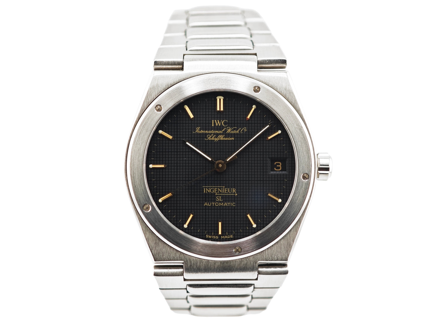 IWC インヂュニア SL Ref.3505-02 / ‘Graph Paper’ SKINNY INGENIEUR SL 1980&