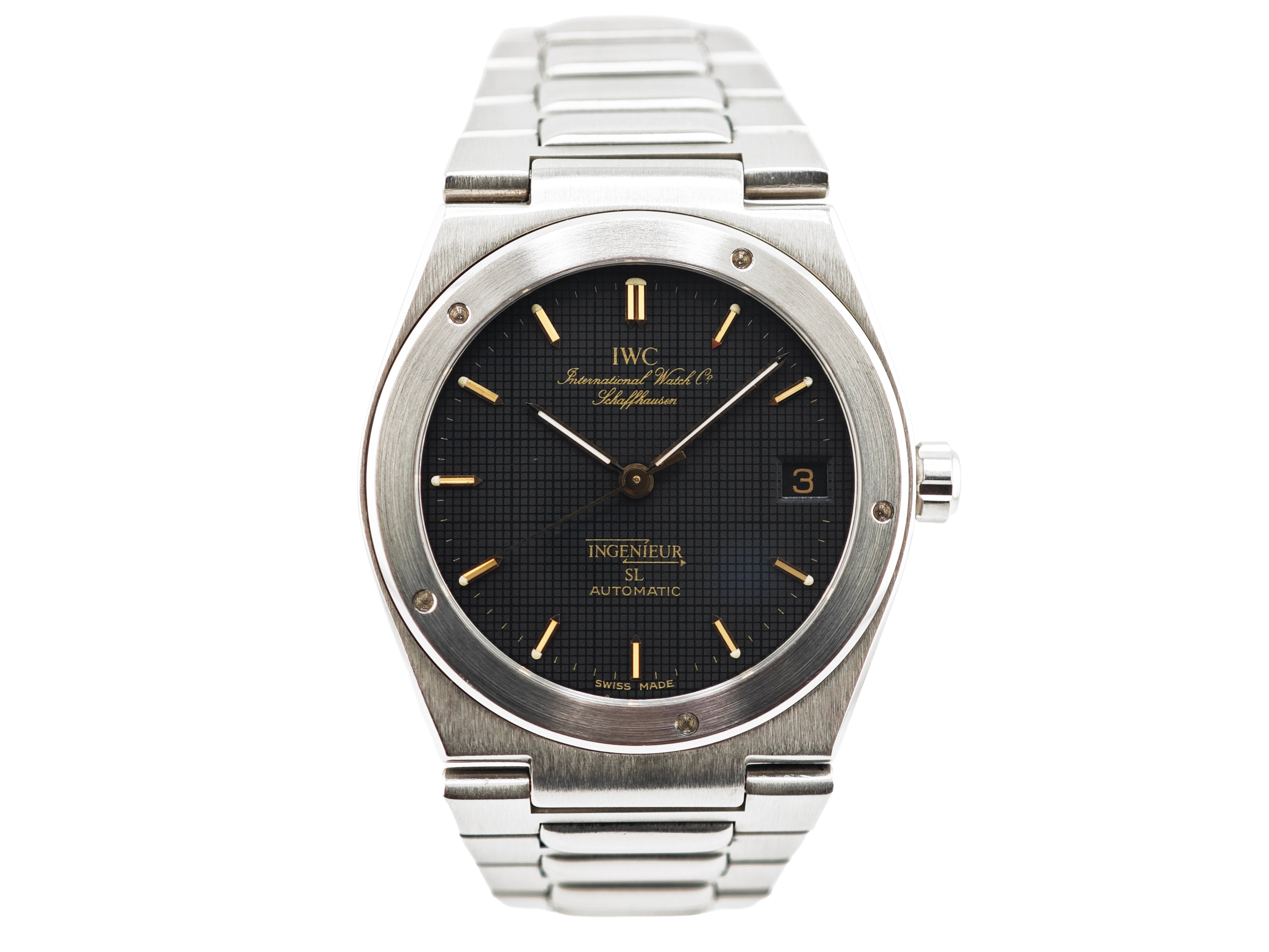 IWC インヂュニア SL Ref.3505-02 / ‘Graph Paper’ SKINNY INGENIEUR SL 1980&