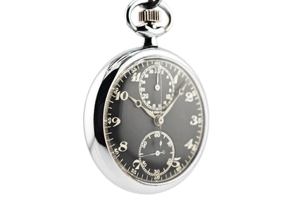 精工舎(現SEIKO)八九式活動写真銃改二 ワンプッシュクロノ 懐中時計 / SEIKOSHA Type 89 Camera Gun Mark II Pocket Chronograph