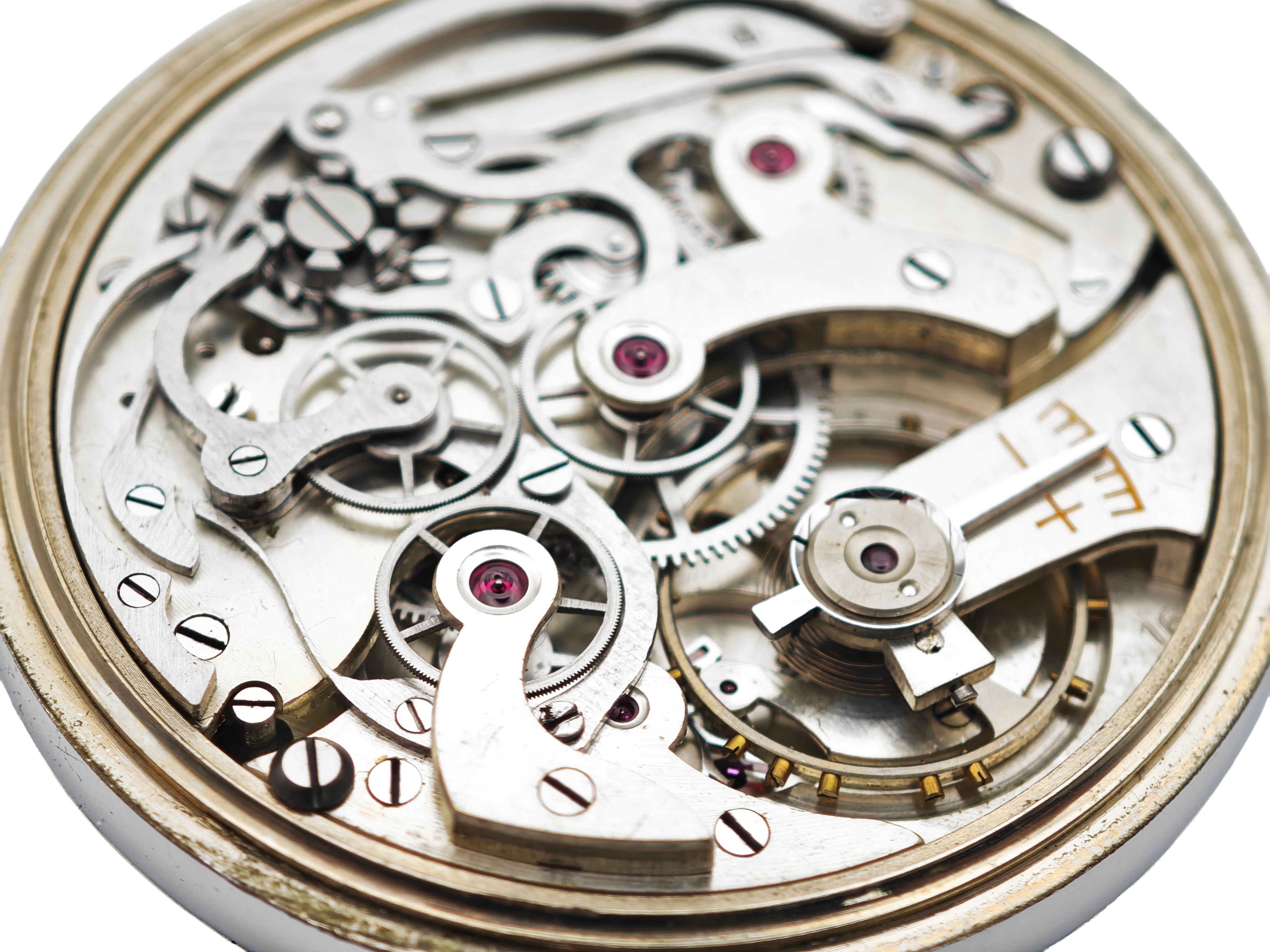 精工舎(現SEIKO)八九式活動写真銃改二 ワンプッシュクロノ 懐中時計