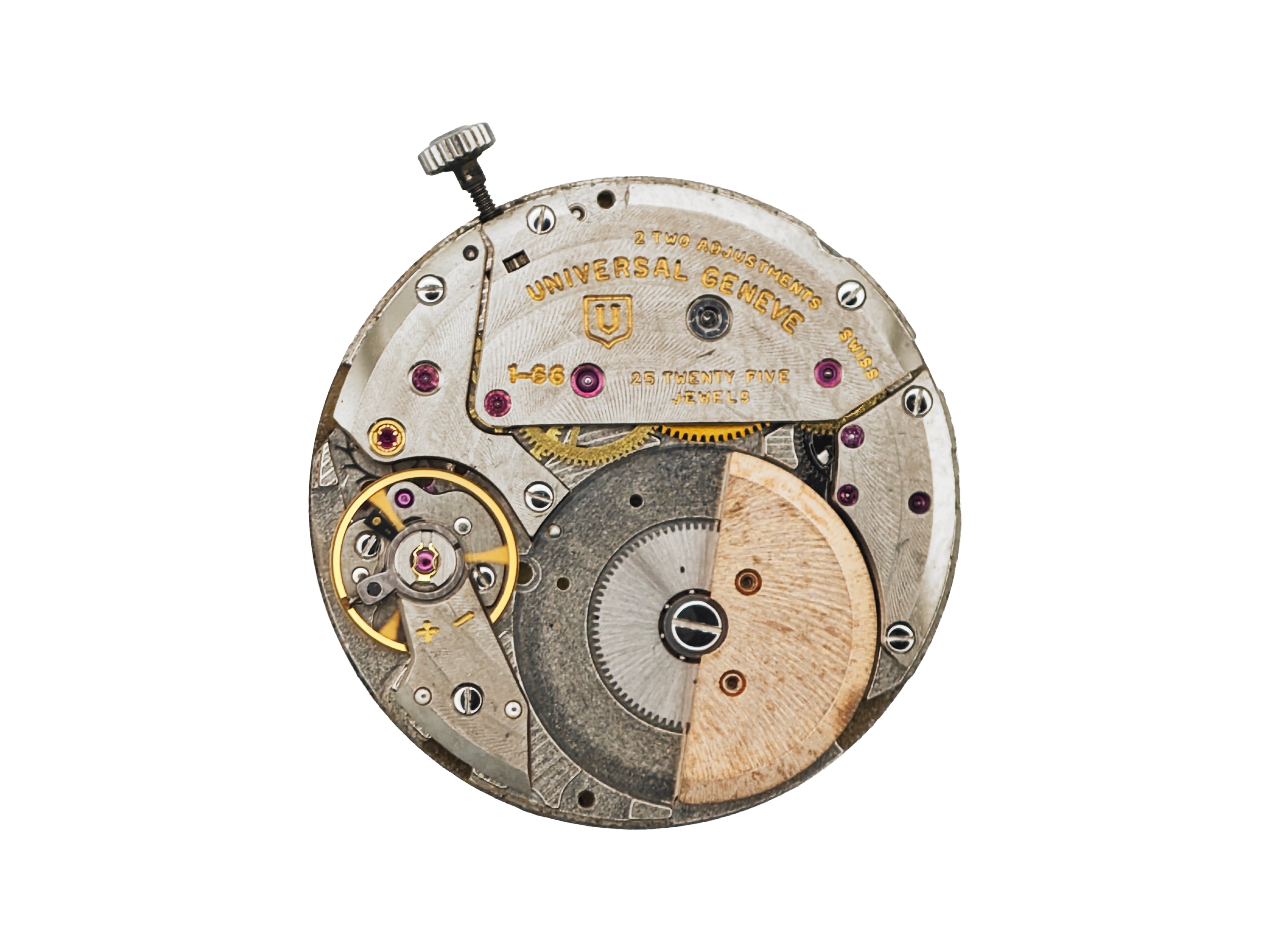 ユニバーサル・ジュネーブ ホワイト・シャドウ ref.866101 Cal.1-66 / Universal Genève White Shadow