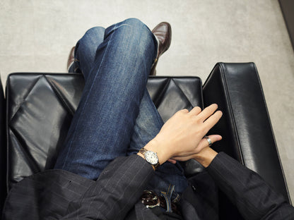 カルティエ ベニュワール Ref.1955 18KWG金無垢  / Cartier Baignoire 1990&