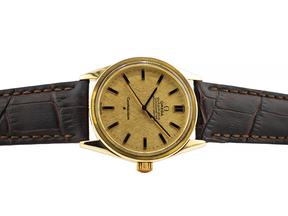 オメガ コンステレーションクロノメーター K18無垢 Ref.167.021 / OMEGA Constellation Chronometer 18K Cal.712