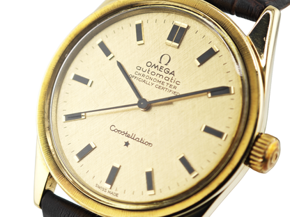 オメガ コンステレーションクロノメーター K18無垢 Ref.167.021 / OMEGA Constellation Chronometer 18K Cal.712
