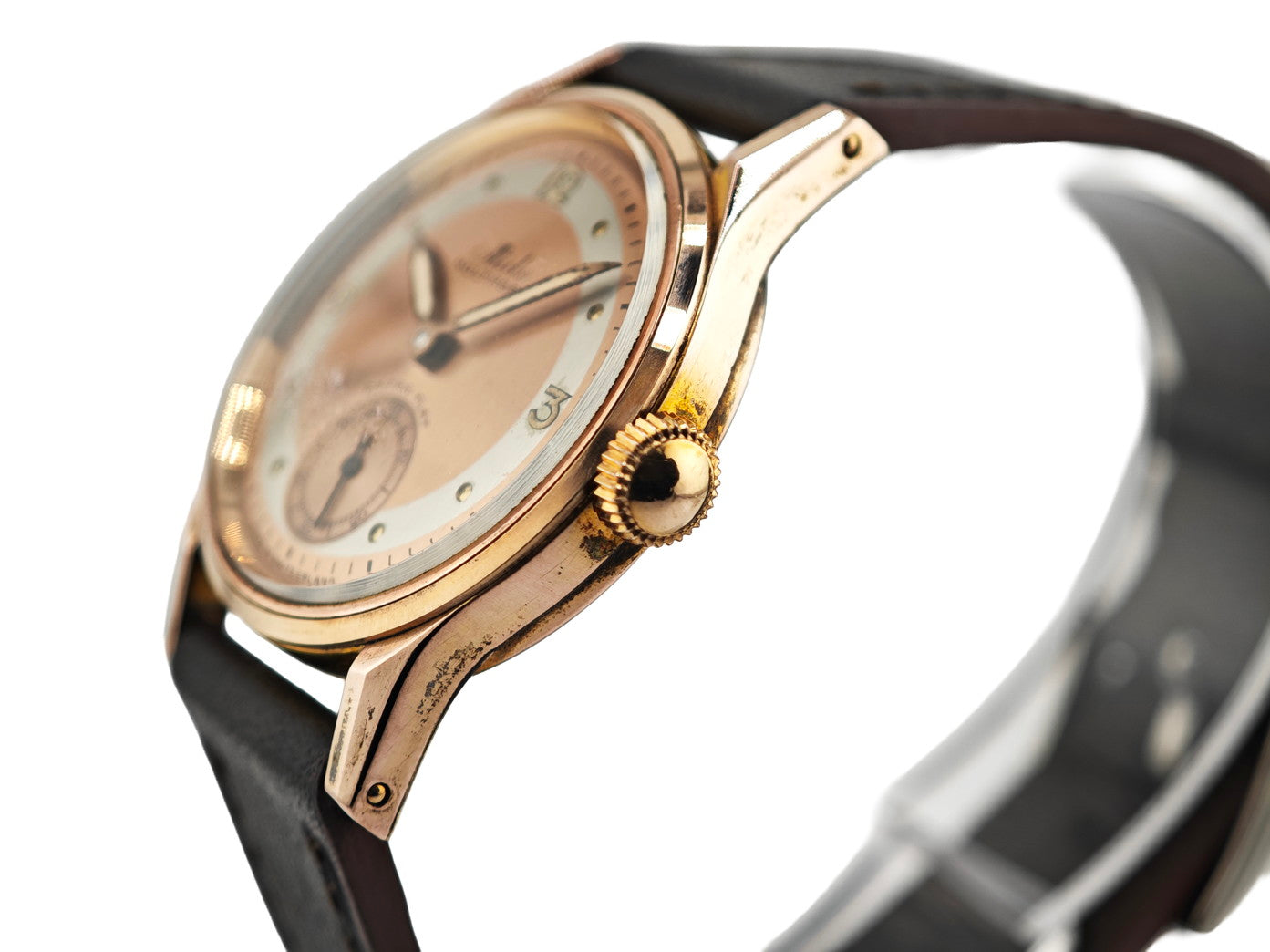 ミドー マルチフォート エクストラフラット カッパー文字盤 / MIDO EXTRAFLAT Ref.385509