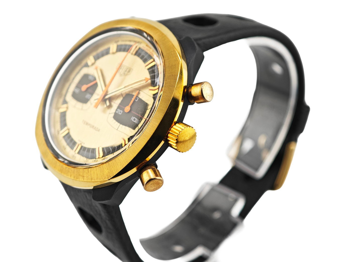 【専用品】HEUER ホイヤー ✨️ヴィンテージ ✨️稼働中 188.215/1 タグホイヤー(TAG Heuer) エドワードホイヤー クロノグラフ