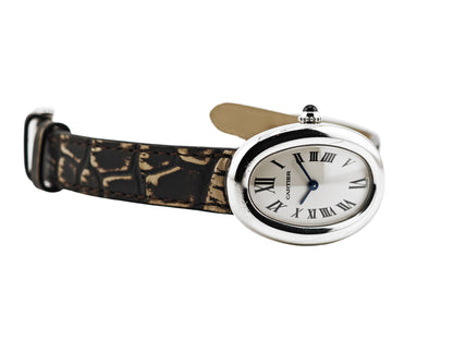 カルティエ ベニュワール Ref.1955 18KWG金無垢  / Cartier Baignoire 1990&