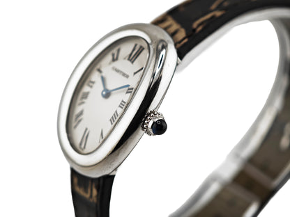 カルティエ ベニュワール Ref.1955 18KWG金無垢  / Cartier Baignoire 1990&