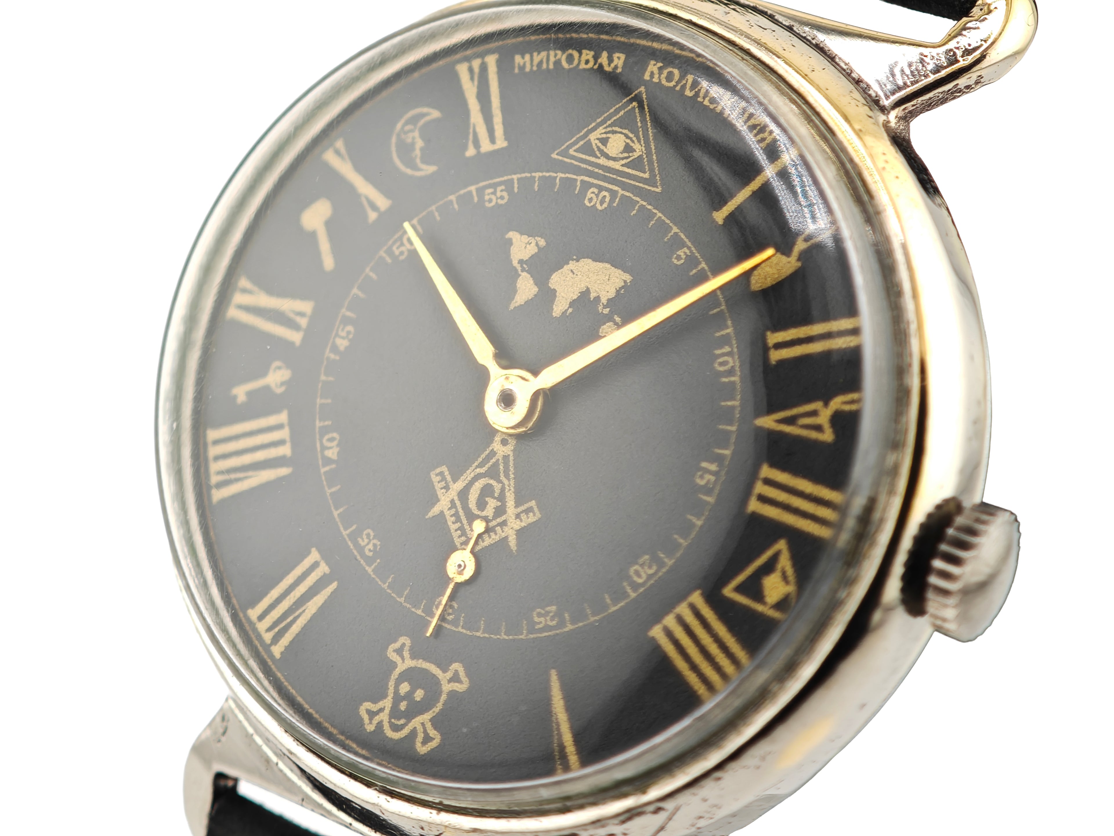 無銘 フリーメイソン Cal.2602 / ZIM Freemason watch