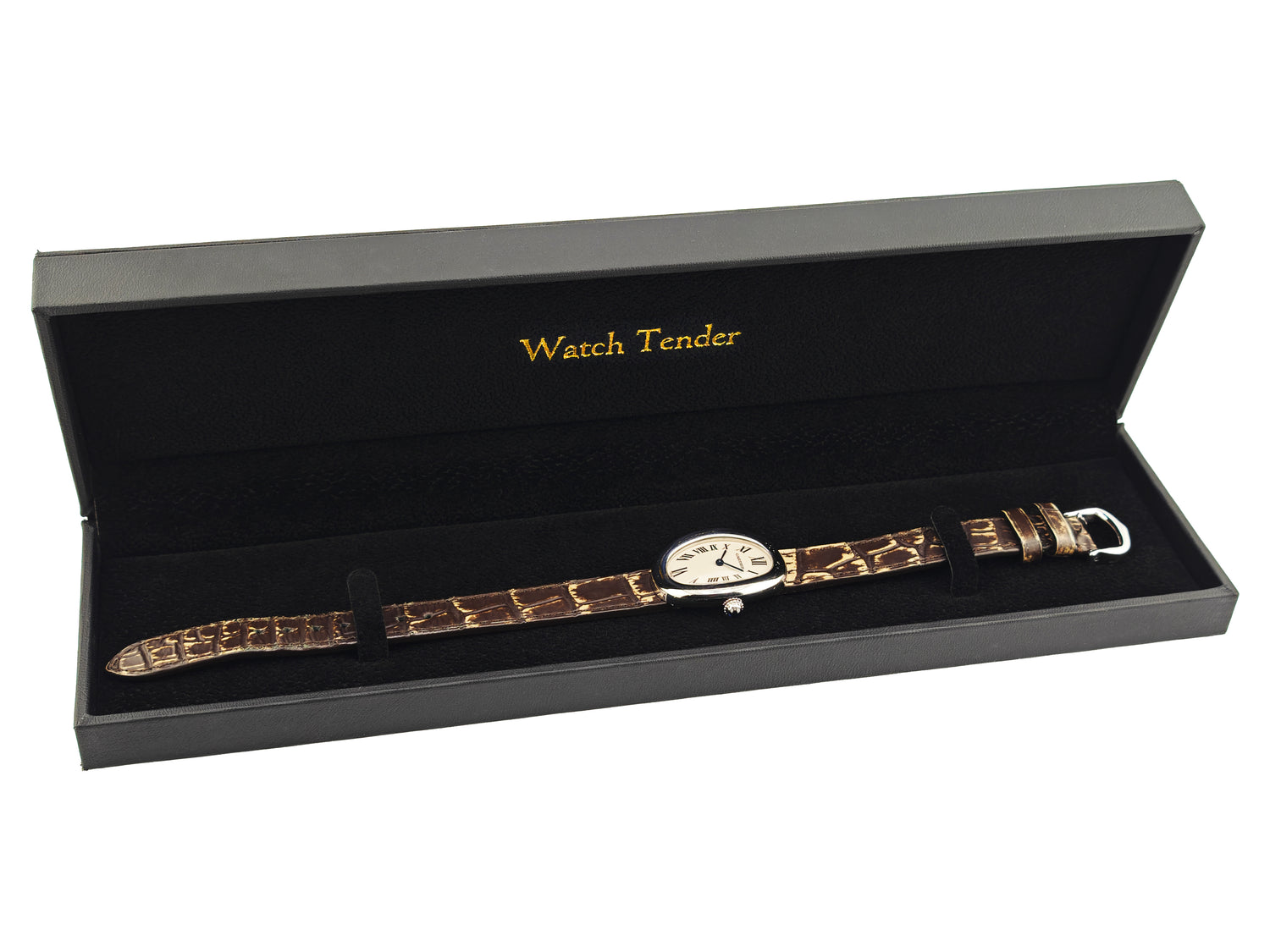 カルティエ ベニュワール Ref.1955 18KWG金無垢  / Cartier Baignoire 1990&