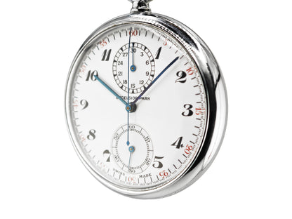 エクセルシオパーク ワンプッシュクロノ 懐中時計 Ref.500 /  ExcelsiorPark Chronograph pocket watch vintage