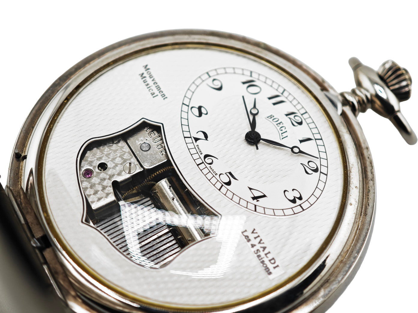 ボーグリ オルゴール懐中時計 Ref.BG-M40A / BOEGLI VIVALDI Musical Pocket Watche