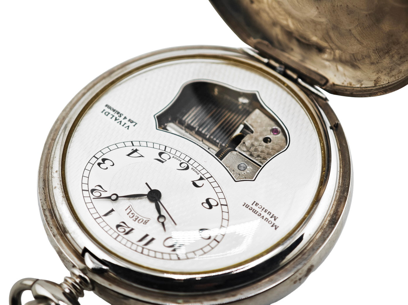 ボーグリ オルゴール懐中時計 Ref.BG-M40A / BOEGLI VIVALDI Musical Pocket Watche