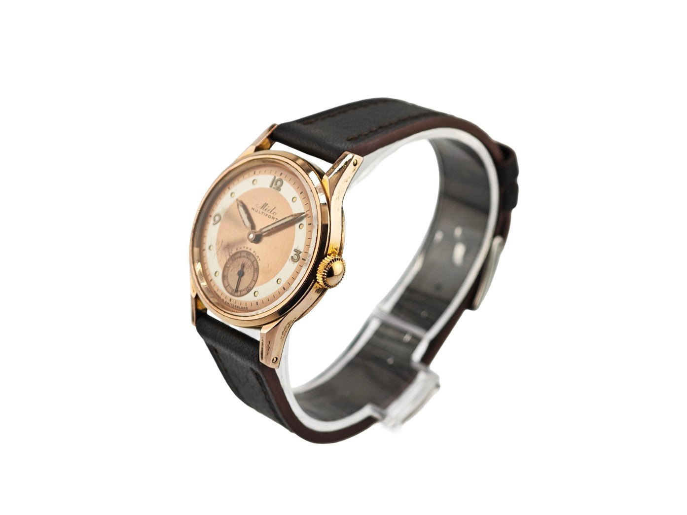 ミドー マルチフォート エクストラフラット カッパー文字盤 / MIDO EXTRAFLAT Ref.385509