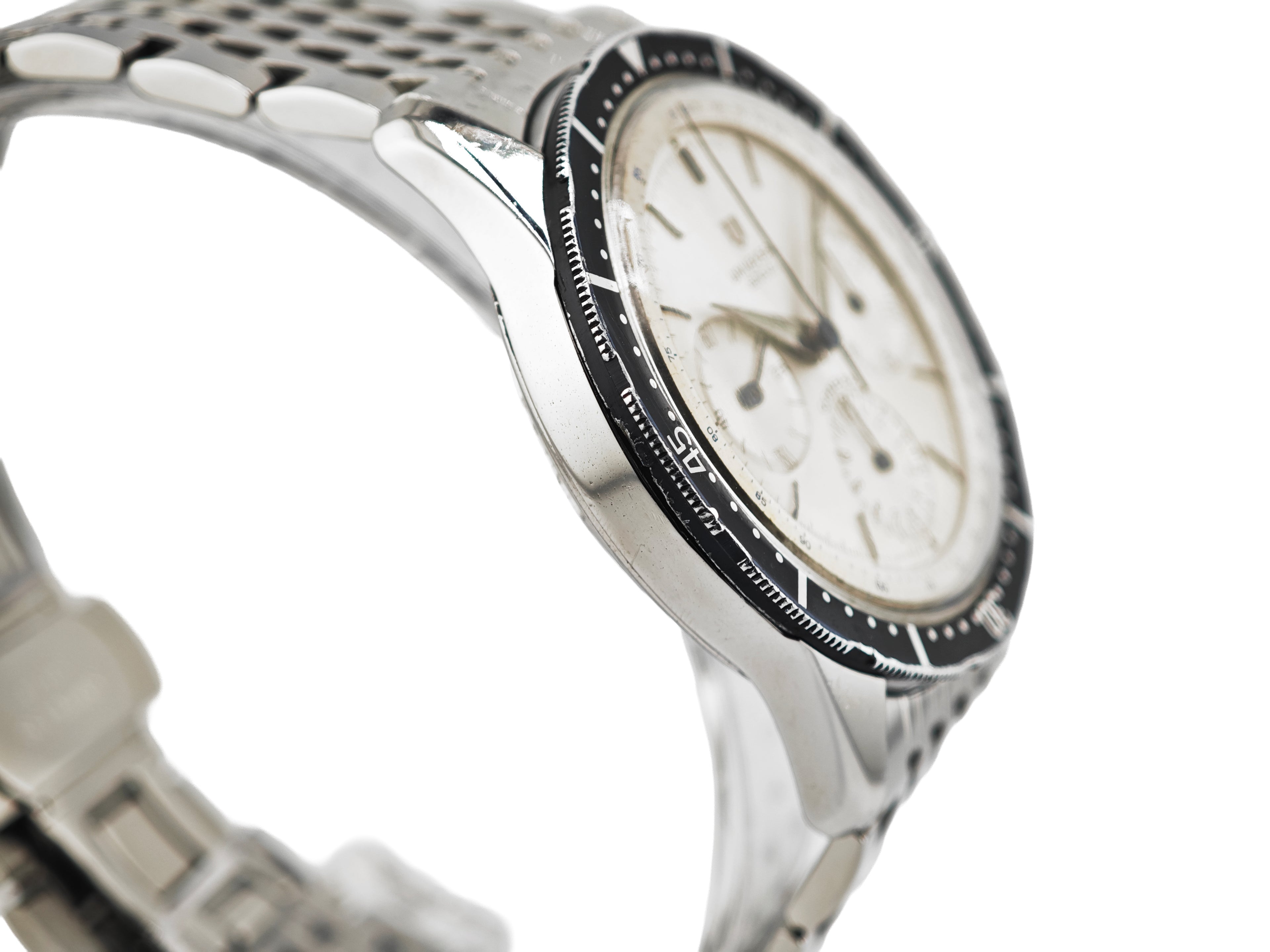 ユニバーサルジュネーブ "ジャンボ・アルビノ"コンパックス Ref. 22703-1 / Universal Genève The Jumbo Albino COMPAX 40.5mm