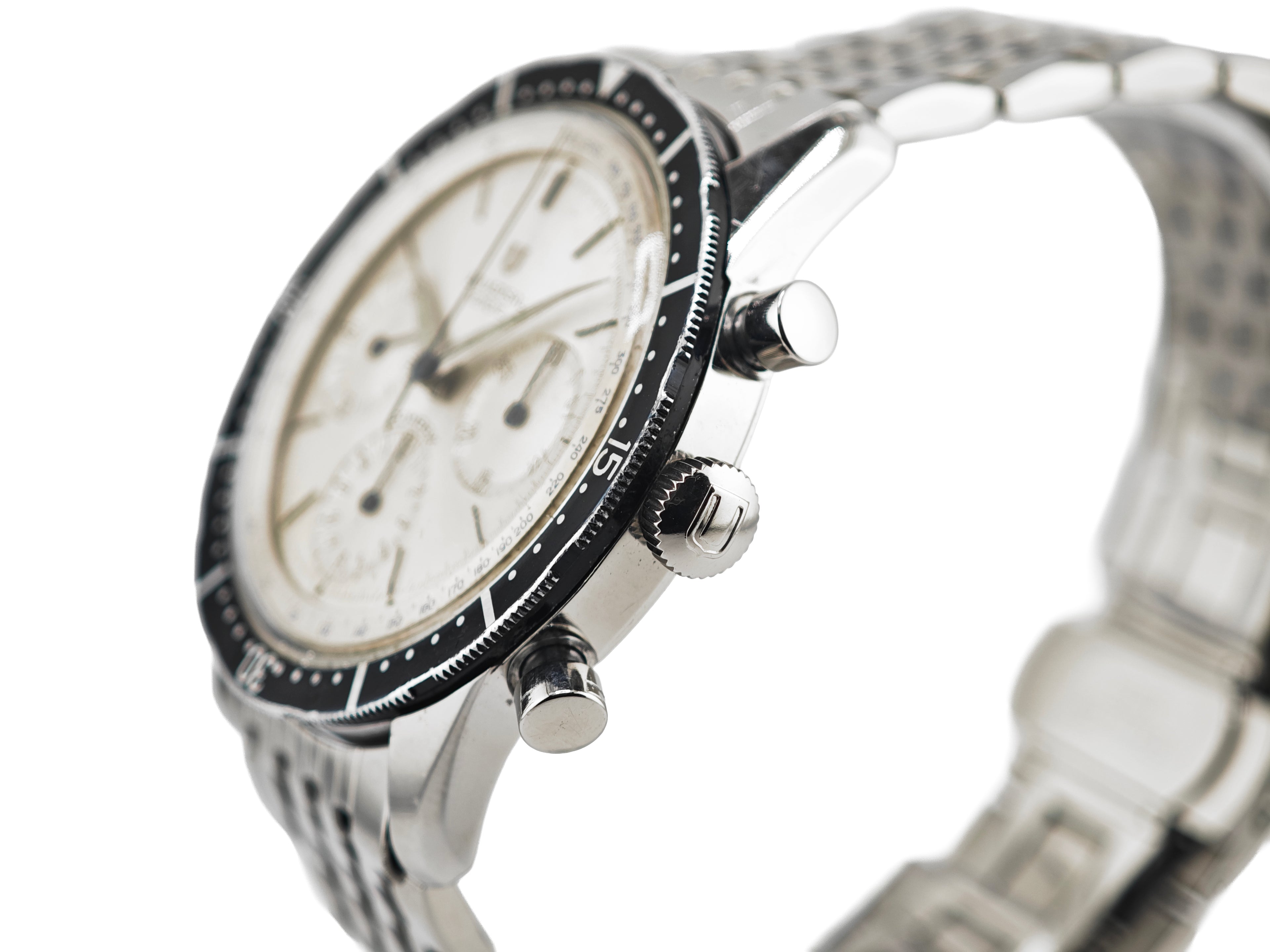 ユニバーサルジュネーブ "ジャンボ・アルビノ"コンパックス Ref. 22703-1 / Universal Genève The Jumbo Albino COMPAX 40.5mm