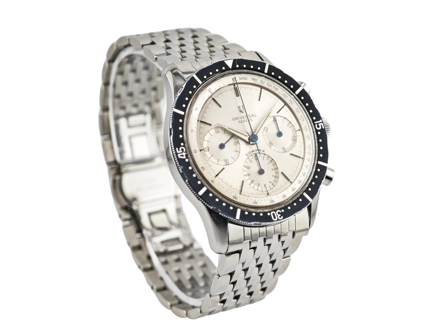 ユニバーサルジュネーブ "ジャンボ・アルビノ"コンパックス Ref. 22703-1 / Universal Genève The Jumbo Albino COMPAX 40.5mm