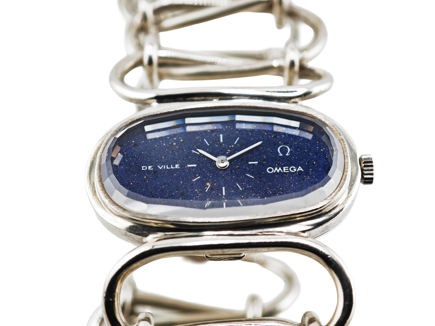 オメガ アンドリュー・グリマ デ・ヴィル SV925無垢 Ref.8333 / OMEGA Andrew Grima DEVILLE Lapis Lazuli