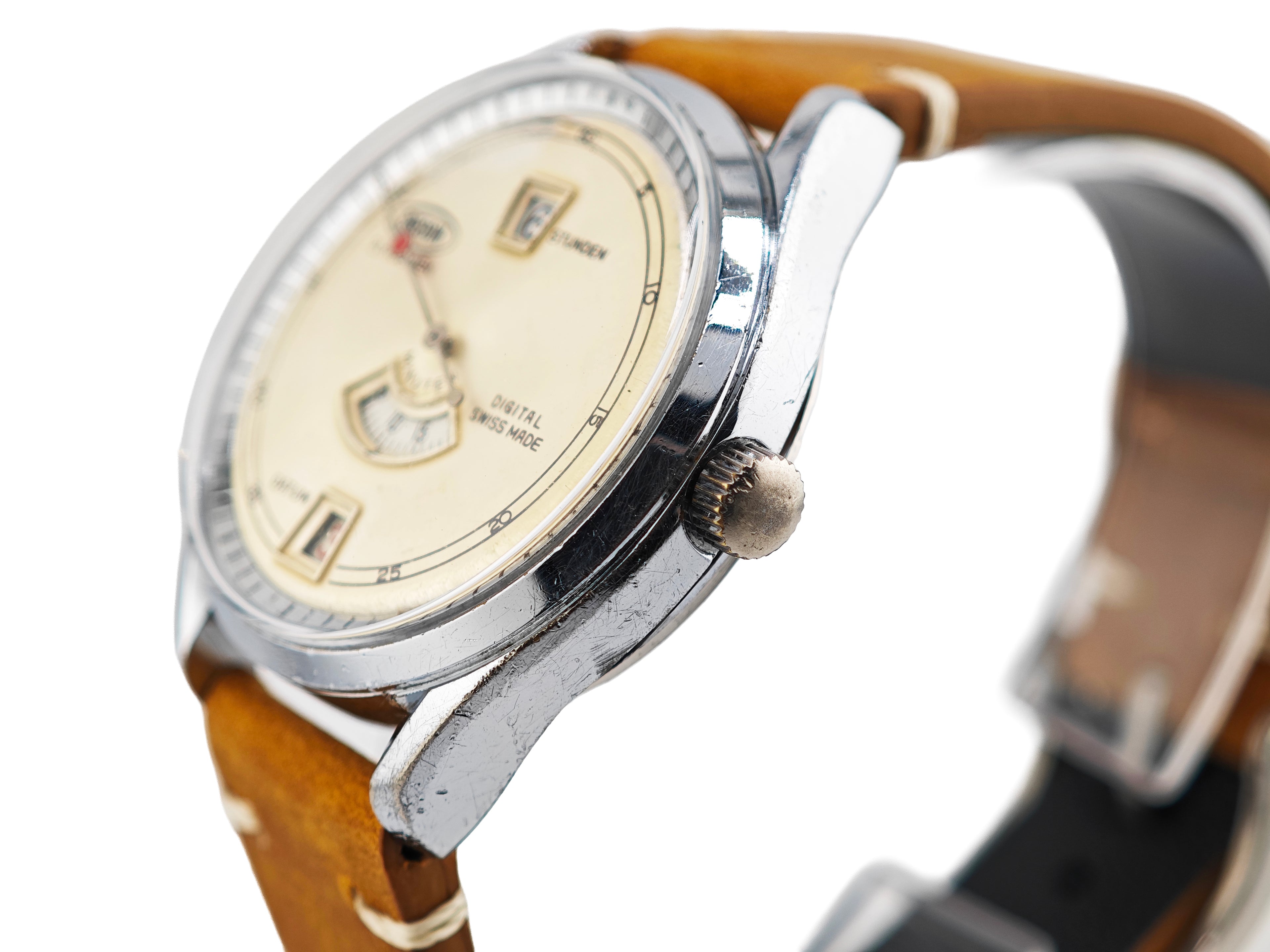 オベロン ジャンピングアワー Ref.22247 / OBERON "Digintal" Jumping Hour About 1960&