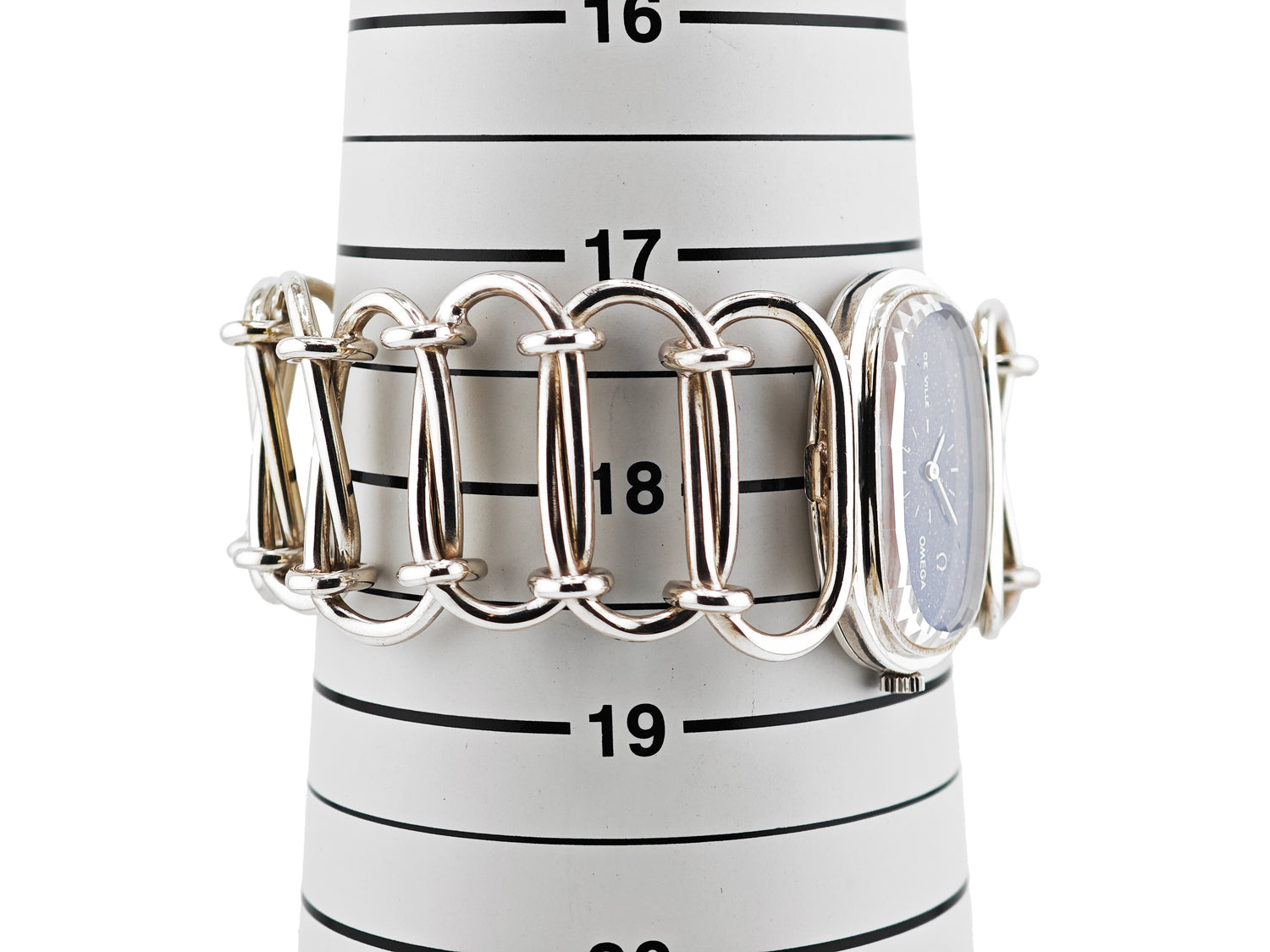 オメガ アンドリュー・グリマ デ・ヴィル SV925無垢 Ref.8333 / OMEGA Andrew Grima DEVILLE Lapis Lazuli